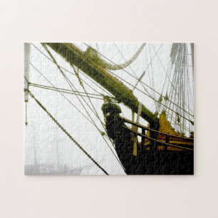 Puzzle Dans le grand navire de la mer HMS Bounty Figurehe