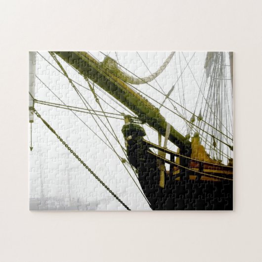 Puzzle Dans le grand navire de la mer HMS Bounty Figurehe (Horizontal)