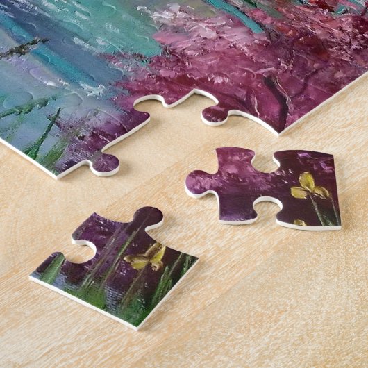 Puzzle dans le jardin de Monet (Côté)