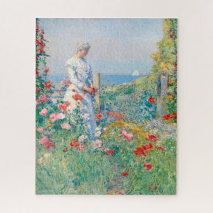 Puzzle Dans le jardin par Frederick Childe Hassam