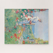Puzzle Dans le jardin par Frederick Childe Hassam (Horizontal)