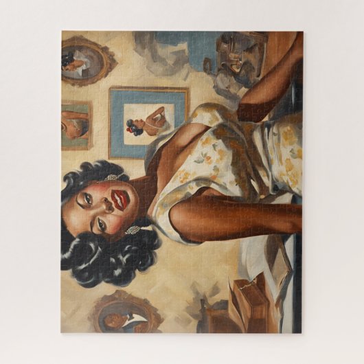 Puzzle Dans le salon (Vertical)