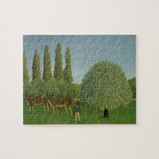 Puzzle Dans les domaines, 1910 (Horizontal)