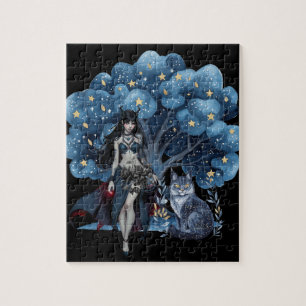 Puzzle Dans l'obscurité de la nuit