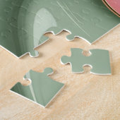 Puzzle dans un graphique abstrait élégant (Côté)