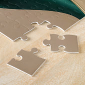Puzzle dans un graphique abstrait élégant (Côté)