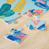 Puzzle dans un graphique élégant (Côté)