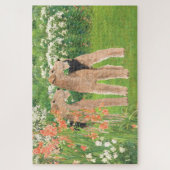 Puzzle Dans un jardin fleuri (Vertical)