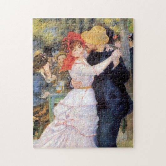 Puzzle Danse à Bougival - Peinture impressionniste Renoir (Vertical)