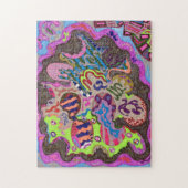 Puzzle "Danse" Art Abstrait (Vertical)