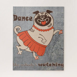 Puzzle Danse comme personne ne regarde Carlin Girl