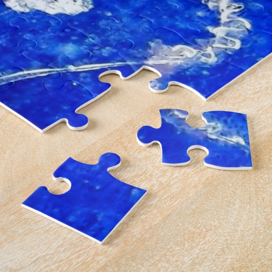 Puzzle Danse de méduses - Peinture d'aquarelle (Côté)