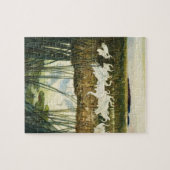 Puzzle Danse des grues blanches par N. C. Wyeth (Horizontal)