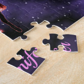 Puzzle Danse rose et violet (Côté)