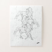 Puzzle : Danser des chevaux arabes (Vertical)