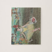 Puzzle Danseur avec Bouquet, Curtsys par Edgar Degas (Vertical)