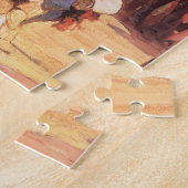 Puzzle Danseur Buffalo des Amérindiens vintages par Cassi (Côté)