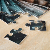 Puzzle Danseur de ballet dans un TuTu Vert et des ailes d (Côté)