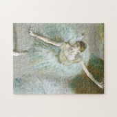 Puzzle Danseur en vert | Edgar Degas (Horizontal)