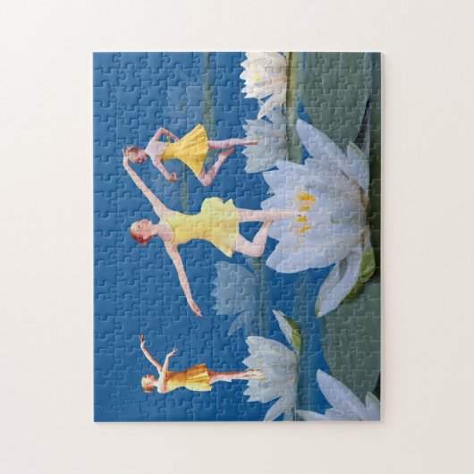 Puzzle Danseurs classiques et nénuphars (Vertical)
