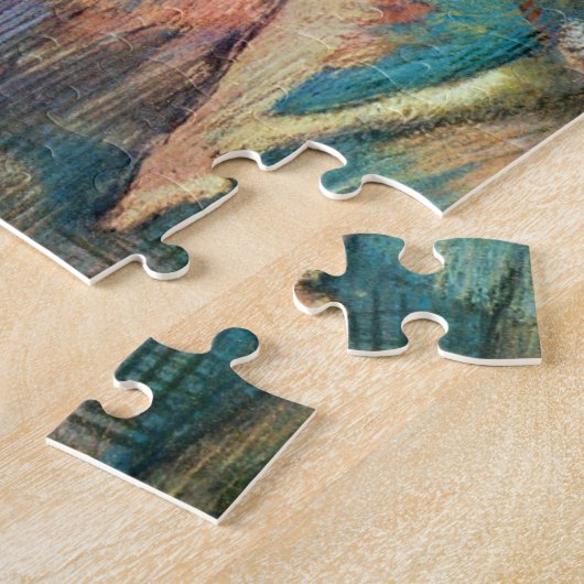 Puzzle Danseurs dans un paysage par Edgar Degas (Côté)