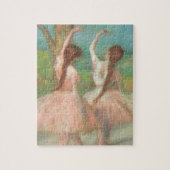 Puzzle Danseurs en rose par Edgar Degas, Ballet Art Vinta (Vertical)