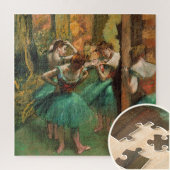 Puzzle Danseurs, Rose et Vert par degrés, Art