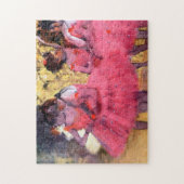 Puzzle Danseurs Roses, Edgar Degas (Vertical)