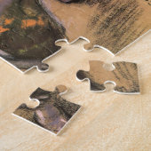 Puzzle Danseuse attachant ses rubans d'Edgar Degas (Côté)