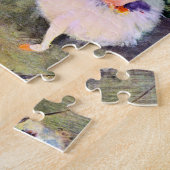 Puzzle Danseuse avec un bouquet de fleurs par Edgar Degas (Côté)