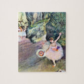 Puzzle Danseuse avec un bouquet de fleurs par Edgar Degas (Vertical)