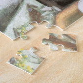 Puzzle Danseuse dans sa loge d'Edgar Degas (Côté)