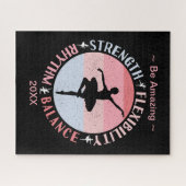 Puzzle Danseuse de Ballet - Valeurs de Mentalité (Horizontal)