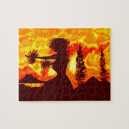 Puzzle Danseuse de hula (Horizontal)