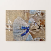 Puzzle Danseuse Degas Avec Ruban Bleu (Horizontal)