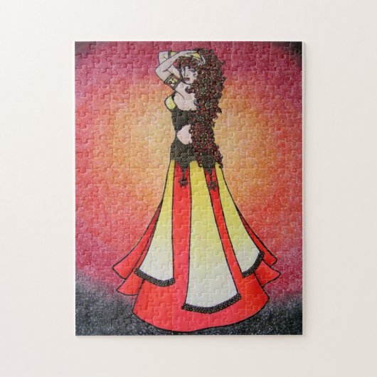 Puzzle Danseuse du ventre Leo (Vertical)