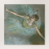 Puzzle Danseuse en vert Edgar Degas (Horizontal)