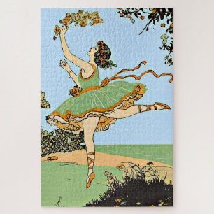 Puzzle danseuse joyeuse