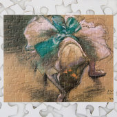 Puzzle Danseuse nouant ses rubans par Edgar Degas