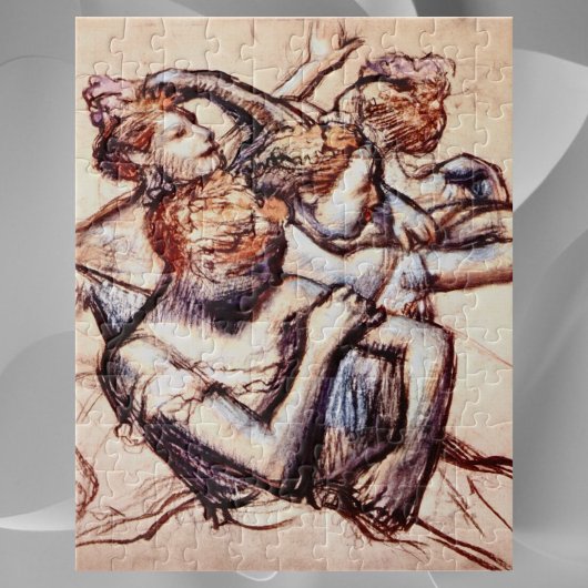 Puzzle Danseuses de ballet en demi-figure d'Edgar Degas