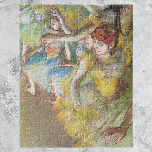 Puzzle Danseuses de ballet sur la scène par Edgar Degas