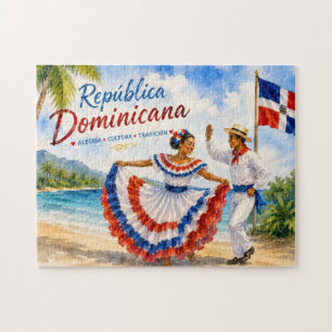 Puzzle Danseuses de plage de la République dominicaine so