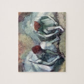 Puzzle Danseuses Lacant leurs Chaussures par Edgar Degas (Vertical)