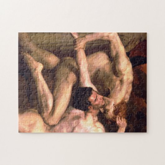 Puzzle Dante Et Virgile En Enfer William Adolphe Bouguere (Horizontal)