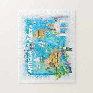 Puzzle d'Antigua & Barbuda West Indies