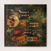 Puzzle d'apothecaire Vintage d'Halloween (Horizontal)