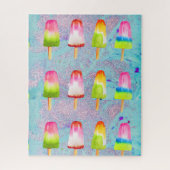 Puzzle d'aquarelle amusant (Vertical)