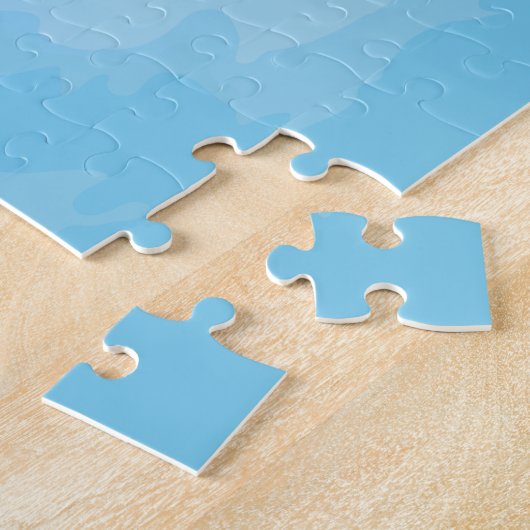 Puzzle d'aquarelle Carte d'Afrique (Côté)