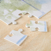 Puzzle d'aquarelle du Texas Bluebonnet (Côté)