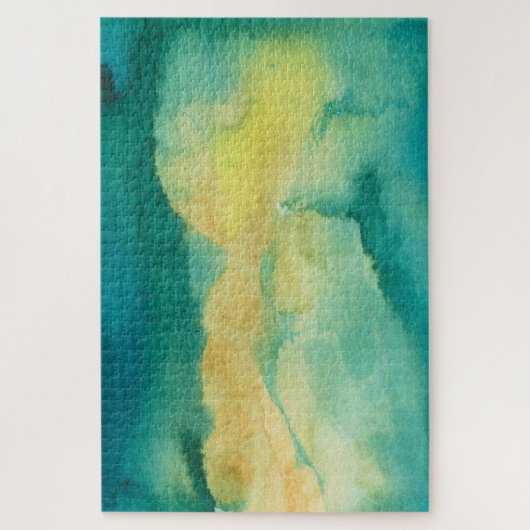 Puzzle d'aquarelle très dur. (Vertical)